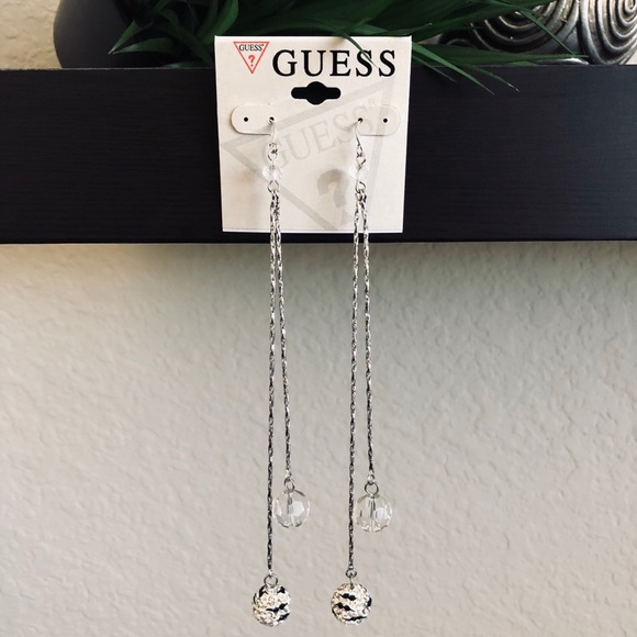 Guess Jewelry - 🌟HOST PICK🌟Guess ZEBRA’D Silver Drop Earrings